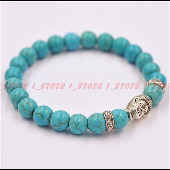 Stretch bead Buddha bracelet - Picture 2 of 2